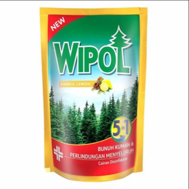 Wipol karbol cemara / wipol karbol lemon 780ml