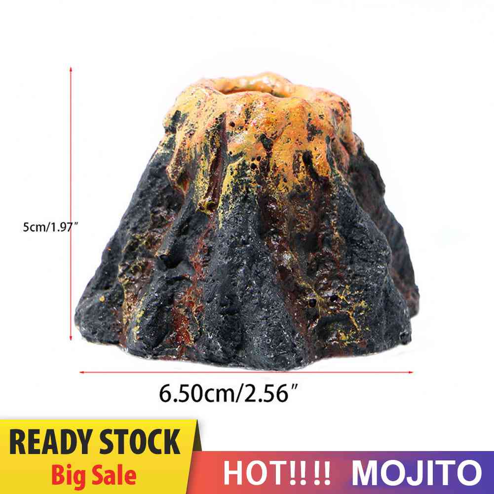 Pompa Oksigen Bentuk Gunung Berapi Untuk Akuarium