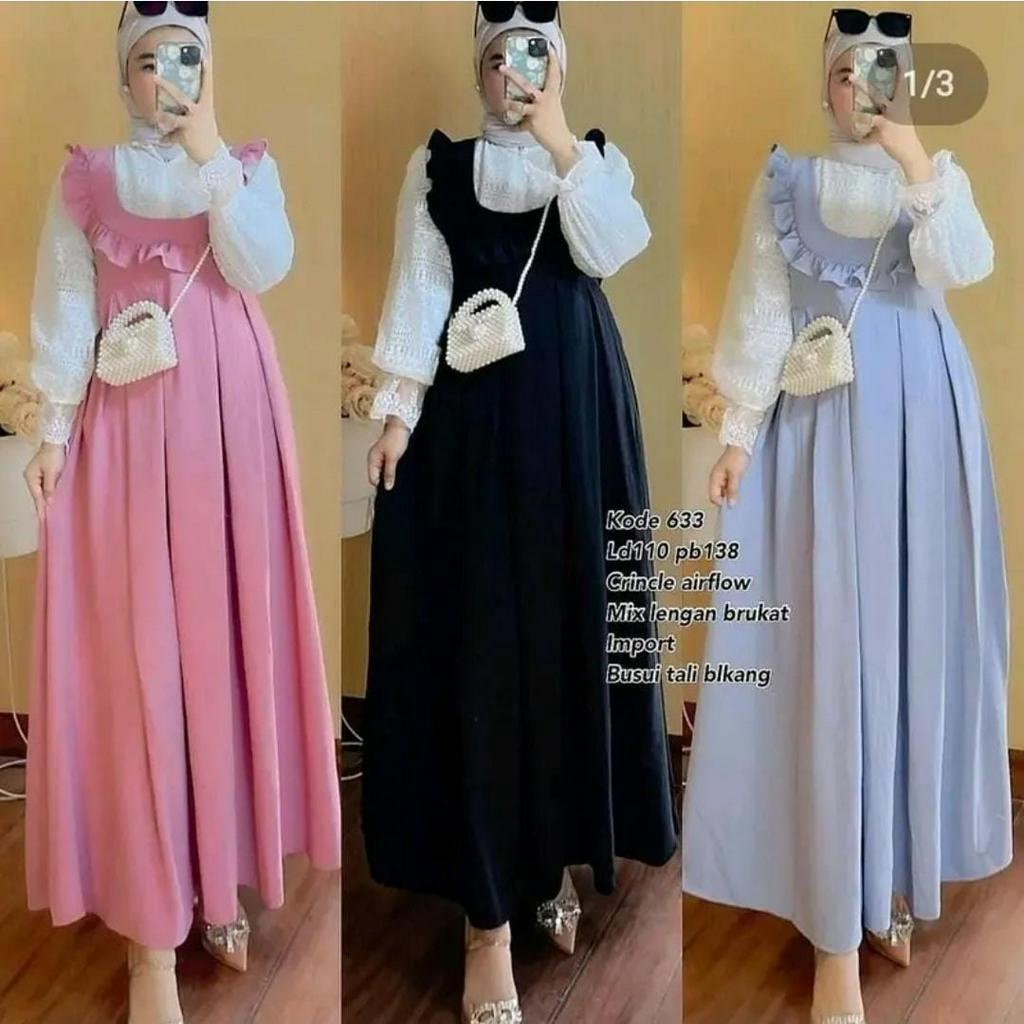 LANGSUNG KIRIM GAMIS CRINGKEL MIX BRUKAT SUPER JUMBO LD 130 BB SMPAI 120 KG UKURAN M,L,XL,XXL,XXXL FREE BROSS