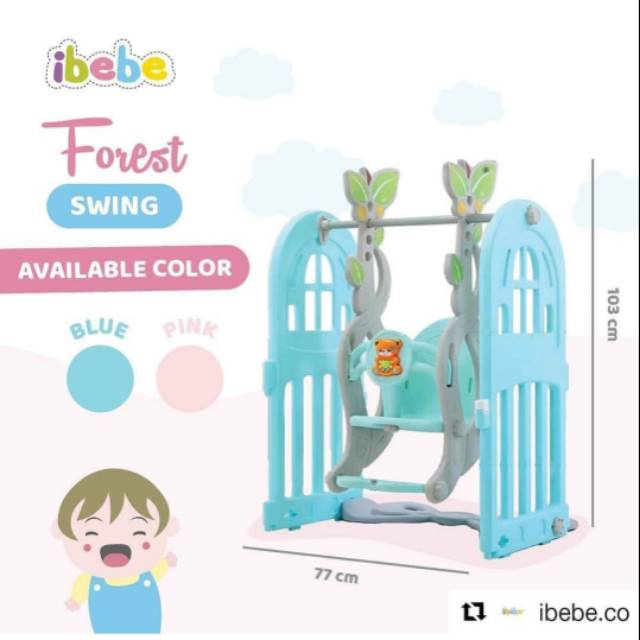 Ibebe Forest swing blue