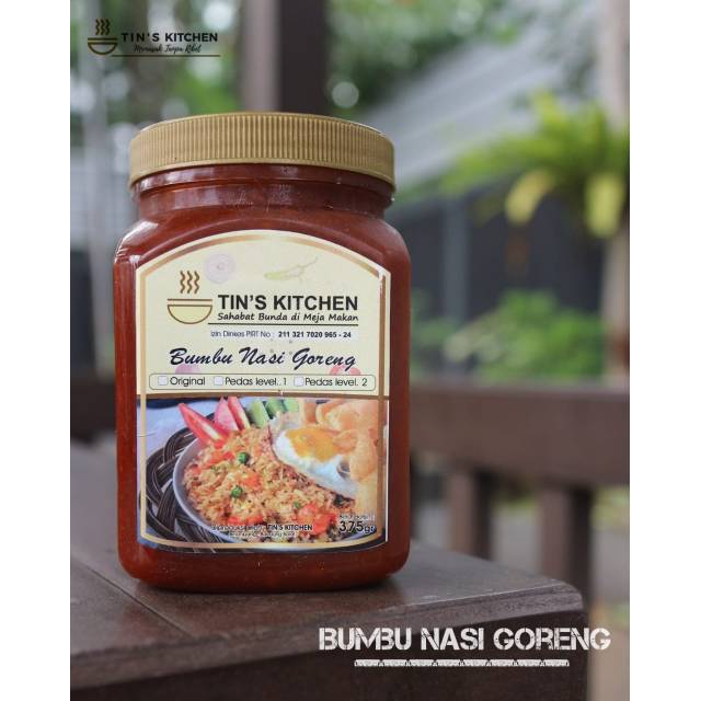 

Bumbu Nasi Goreng homemade Tin's Kitchen, tanpa penambahan MSG dan pengawet.