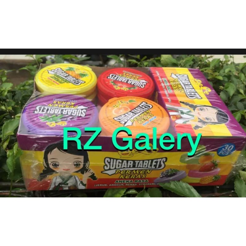 

permen sugar tablets 1 kotak isi 30 pcs RZ galery