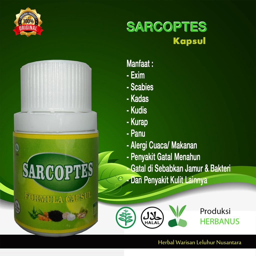KAPSUL OBAT GATAL SKABIES EXIM PANU KADAS KUDIS KURAP DERMATITIS PSORIASIS