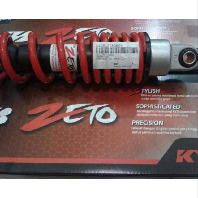 Shockbreaker Kayaba Zeto tipe ZT5060 for Vario 125/150/X-ride/Lexxi/dll