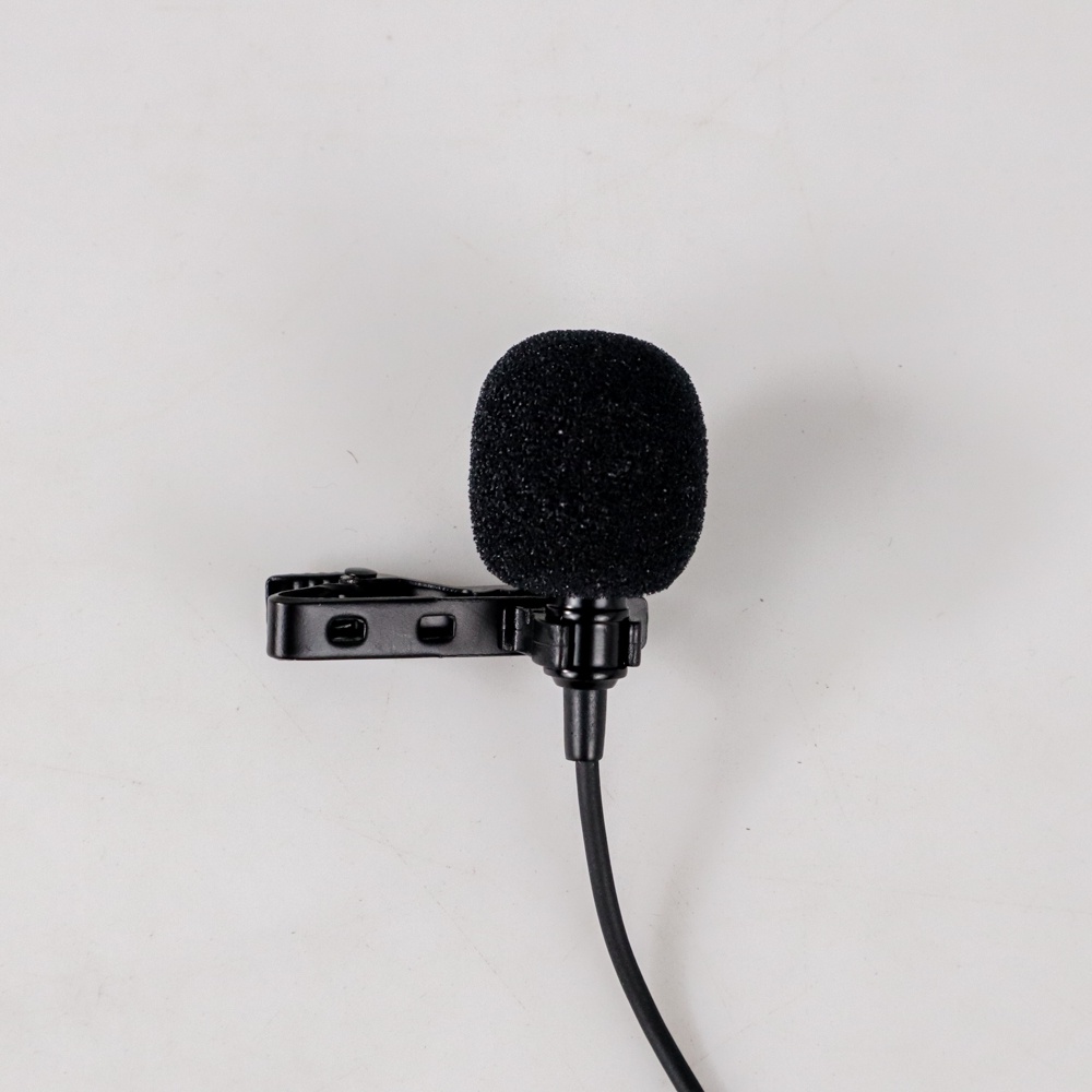 TaffSTUDIO Deluxe 3.5mm Microphone with Clip for Smartphone Laptop PC