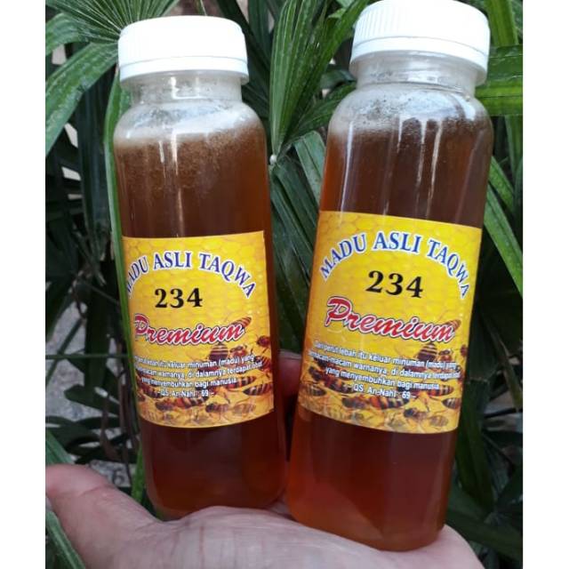 

madu 250 ml kwalitas PREMIUM madu murni mentah fresss tanpa proses kimia