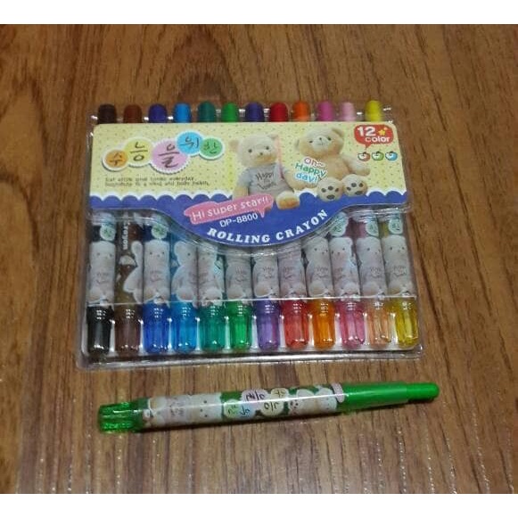 

Mudah Crayon Putar 12 Warna Dp-8800 Hot Sale