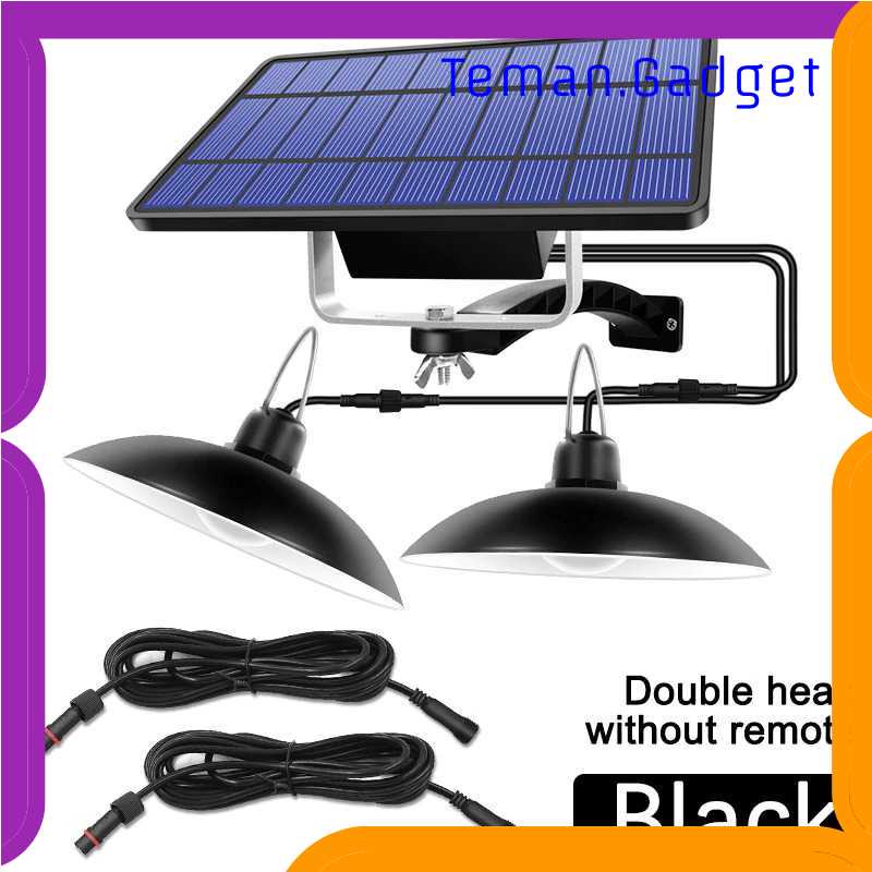 TG-DHA TaffLED Lampu LED Solar Panel Waterproof Two Light White - 191006ZK