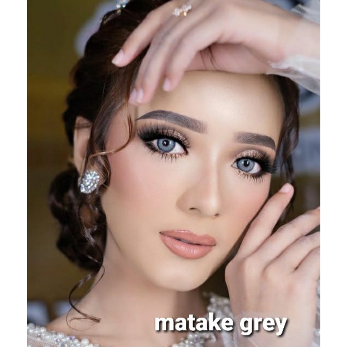 SOFTLENS MATAKE GREY GRAY ABU DREAMCOLOR NORMAL MINUS SOFT LENS MURAH