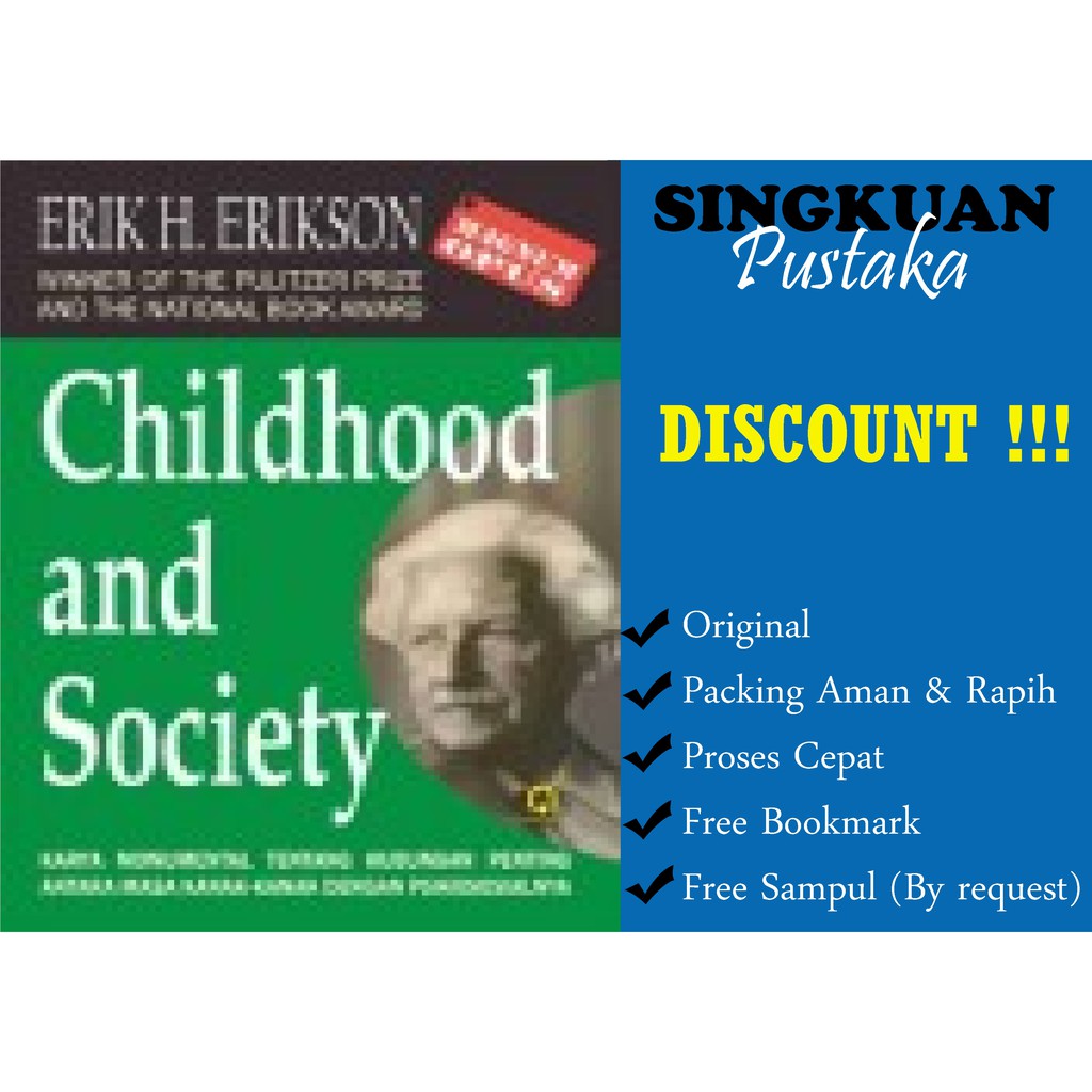 Jual Buku Childhood And Society Erik H. Erikson Shopee Indonesia