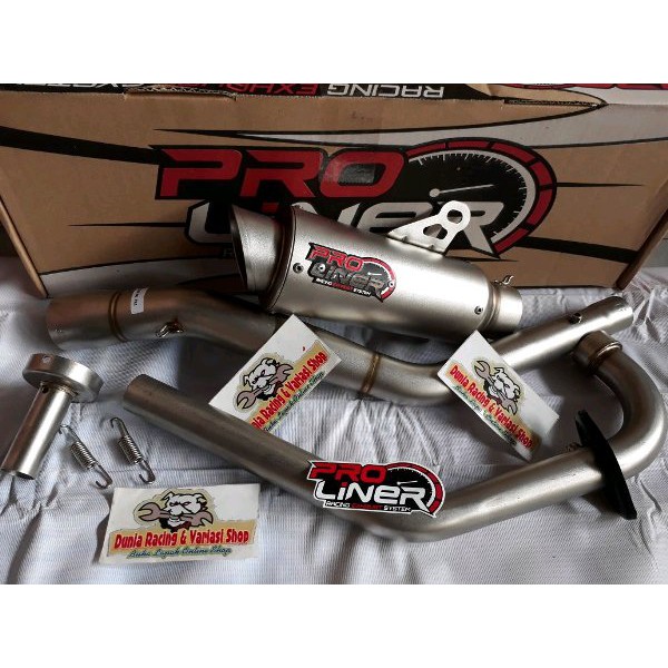 BRILIANT Knalpot PRO Liner Satria fu TR-1 Titan