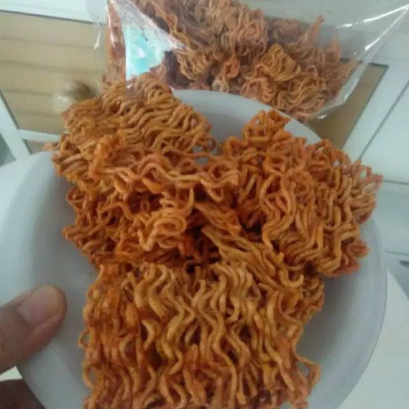 

mie kriuk mini rasa berbagai macam murah meriah di jamin ketagihan