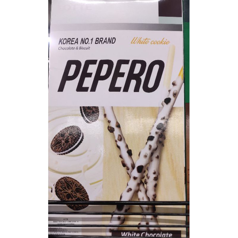 Lotte Pepero Jumbo White Cookie 256 gram