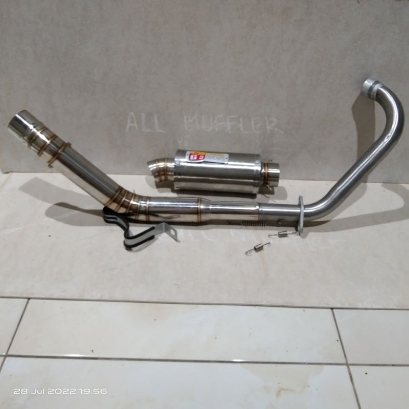 knalpot racing cld c3 bulat R 15 lama R15 baru