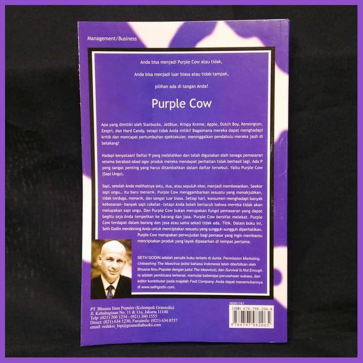 BUKU PURPLE COW - SETH GODIN