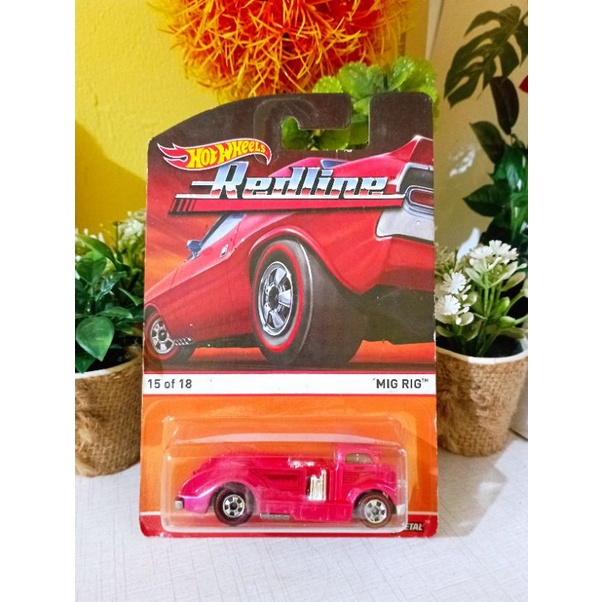hot wheels mig rig redline rare