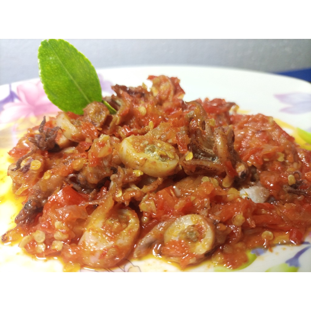 

Sambal cumi,Sambal mercon cumi cumi pedas ,sambel enak, sambel praktis, sambal murah ,sambel nagih