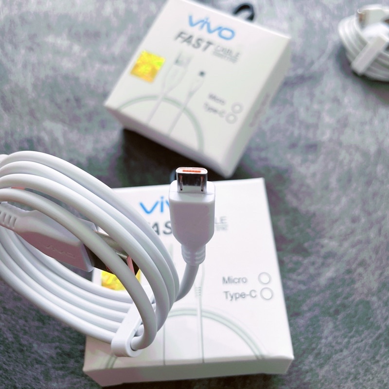 【1112】[GROSIR/COD]VIVO KABEL DATA 2A FAST CHARGING MICRO USB TIPEC ORIGINAL SUPPORT FAST CHARGING