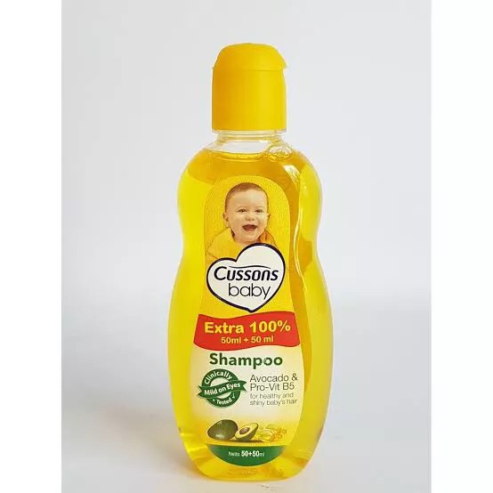 CUSSONS BABY Shampoo 50+50ml - Avocado &amp; Pro Vit B5