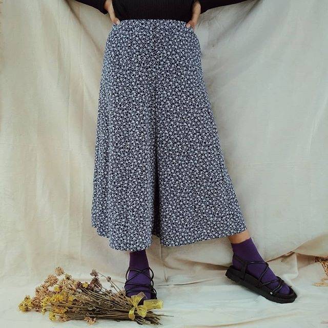 Kulot bunga2 vintage