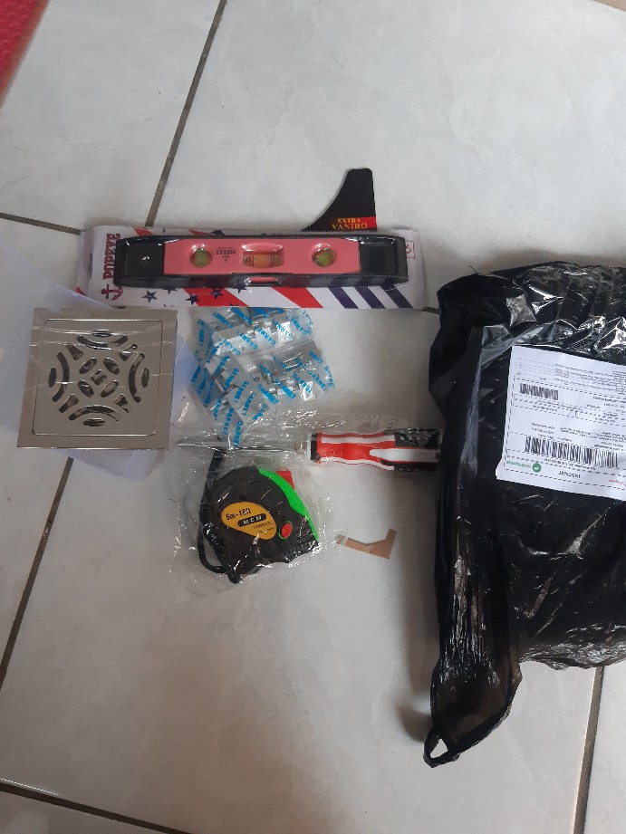 Grendel Alumunium Slot Pintu Jendela 2 Inch / 6 Cm I Selot Alumunium Tebal Skrup Baut