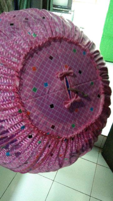 Sarung Tudung Saji Bundar Warna Warni