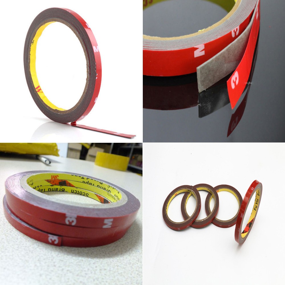 

JETTING Selotip Double Tape Acrylic 3m x 8mm - SC-3M - Red