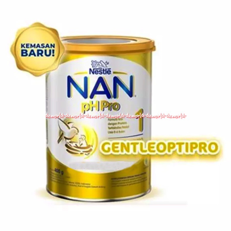 Nestle Nan PHPRO 1 400gr Susu Formula NAN PH Pro 1 Usia 0-6Bulan Kaleng