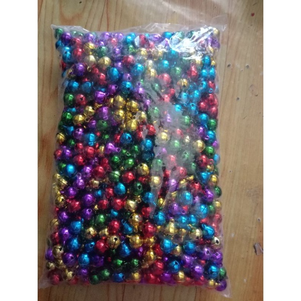 Klintingan warna warni 14 mm isi 1000 pcs, krincingan, lonceng, barongan, klinting murah