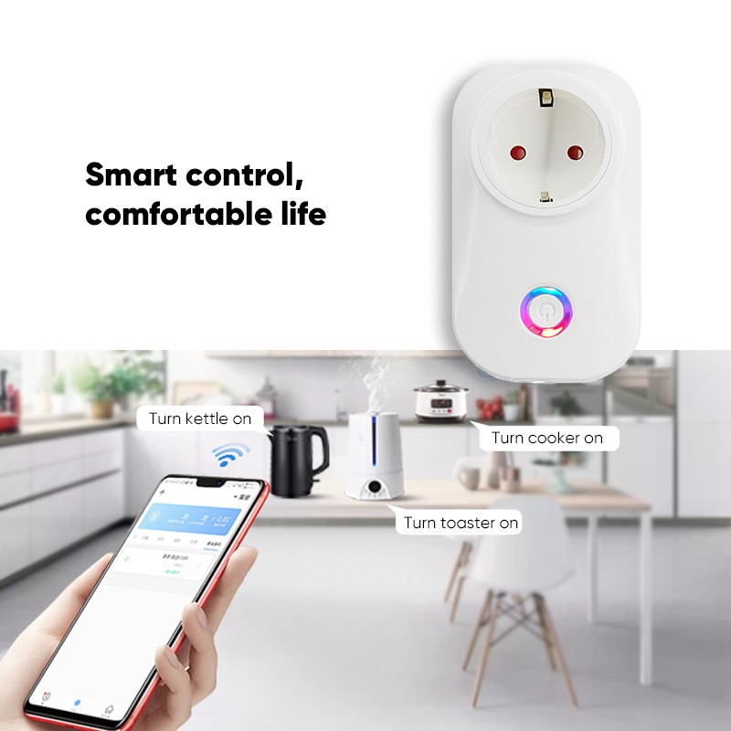 Bepop Smart Stop Kontak Socket WIFI Smart Plug APP Control