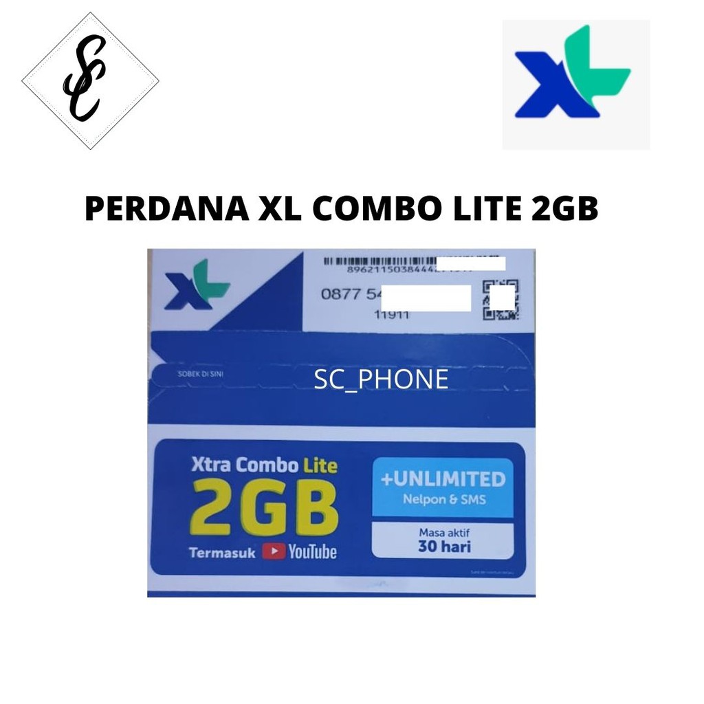PERDANA XL COMBO LITE 2GB