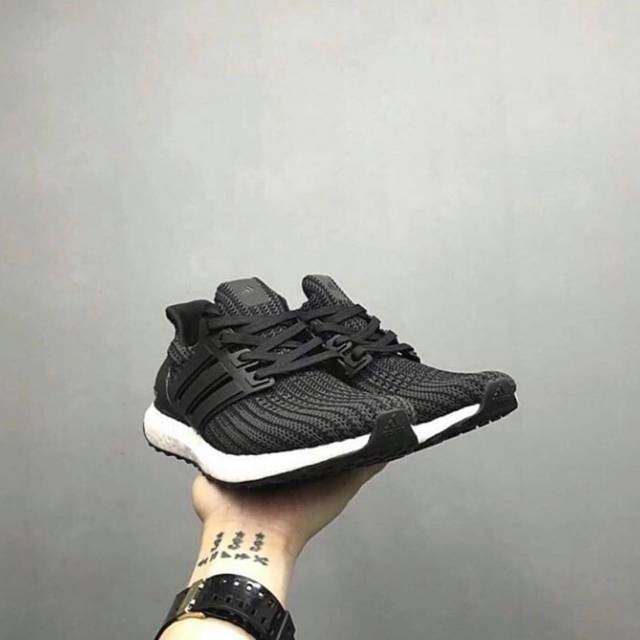 Adidas Ultraboost 4.0 Black White 
Premium Quality