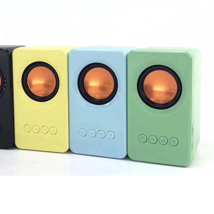 Speaker Bluetooh Macaron LC 1131 Speaker Bluetooh Wireless TWS 2in1 Speaker Mini Speaker Super BASS