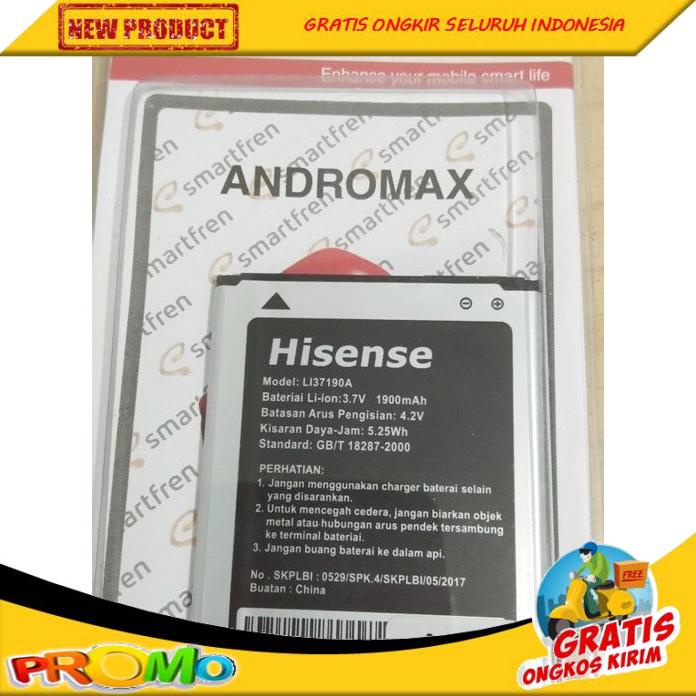 TERBARU ORIGINAL BATERAI BATTERAI ANDROMAX SMARTFREN B16C2G BOLEH RESELLER