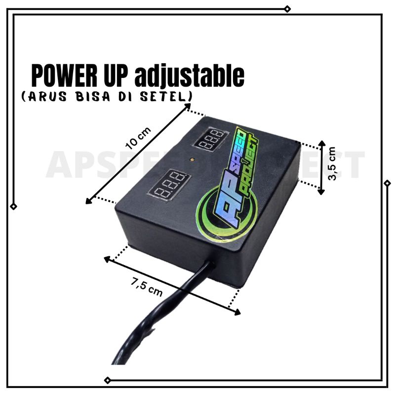 POWER UP AKI, ECU CDI Penstabil aki