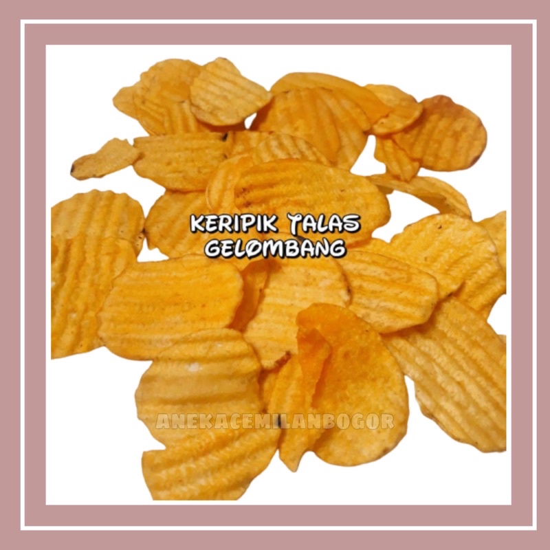 

Keripik Talas Gelombang 500 Gr / Snack Kripik Talas / Snack Kiloan