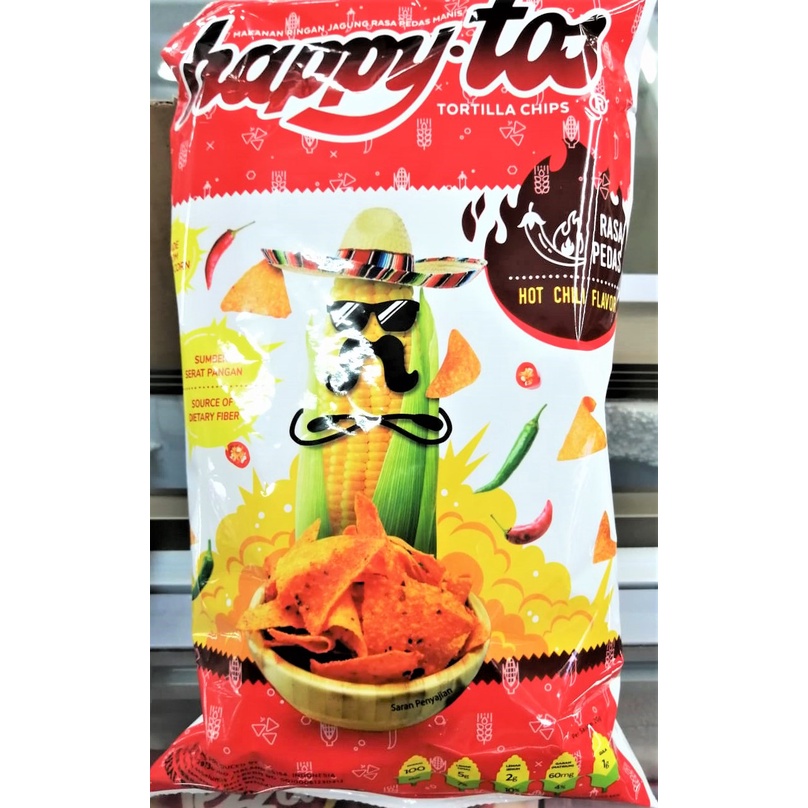 

Happy Tos Hot Chili 140gr