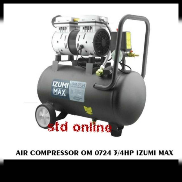 Kompresor oilles OL 0724 izumi silent portable listrik