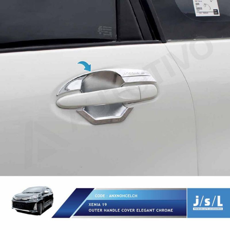 BUNDLING Tank Cover Outer Handle Chrome Avanza 2019