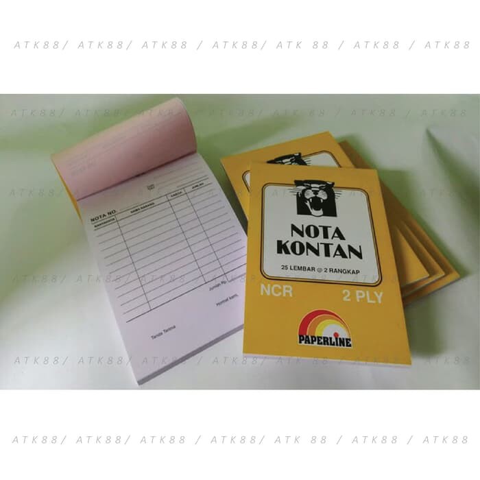 Nota Kontan Paperline Kecil 2 Ply (NK K2 NCR) | Shopee