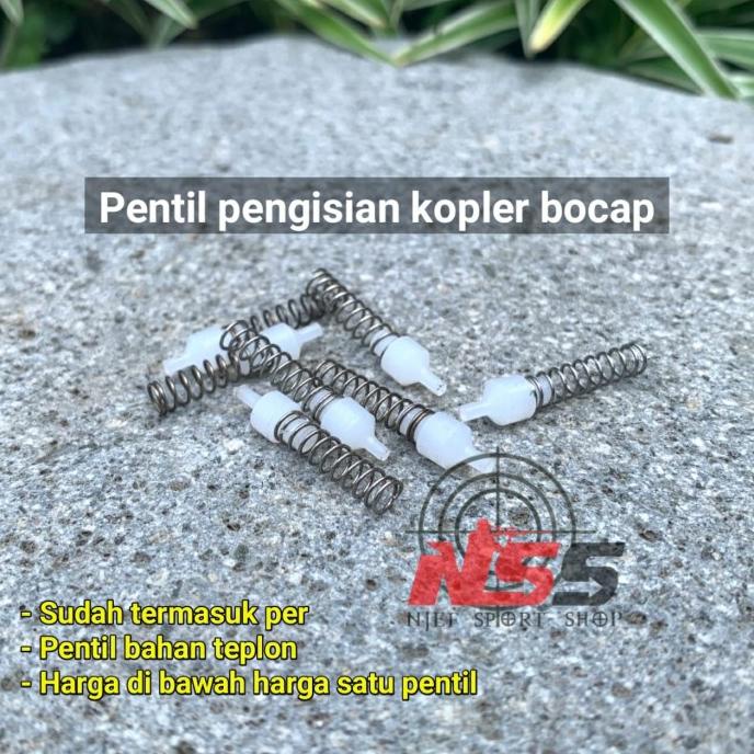 

~^~^~^] Valve pengisian bocap / Pentil teplon pengisian bocap / Teplon bocap