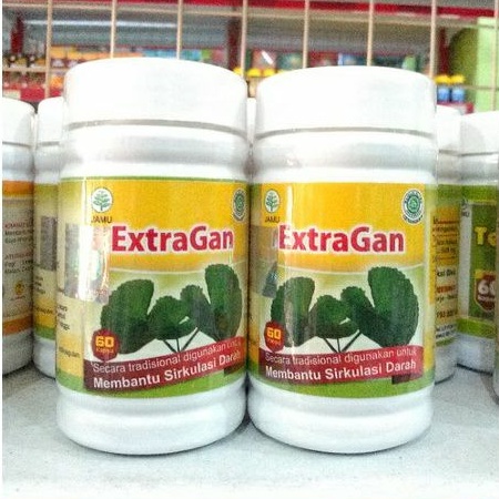 Kapsul Pegagan Extragan(Ekstrak Daun Pegagan) 60 kapsul