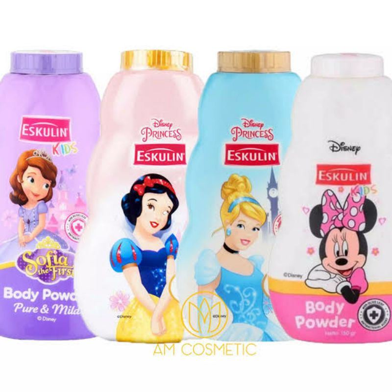 Eskulin Kids Body Powder Bedak Anak-Anak 150g Original Murah Komplit