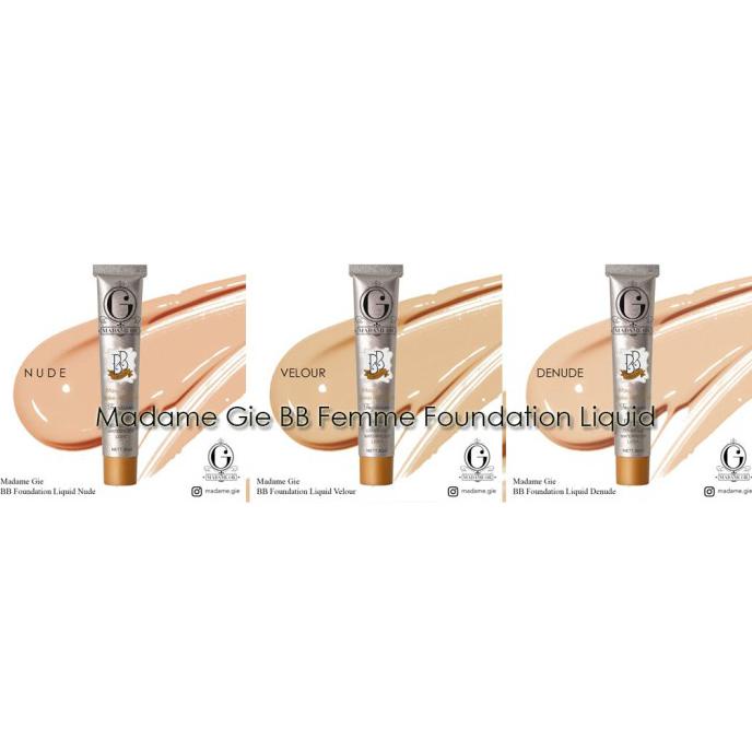Madame Gie Bb Femme Foundation Liquid - Makeup - Lf Denude
