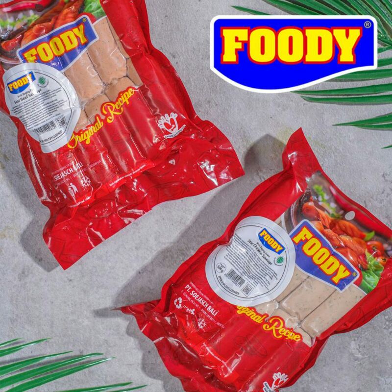 

[MURAH LEBAY...!!!] Foody Star Beef/Chicken Sausages Sosis Ayam/Sapi Murah Promo