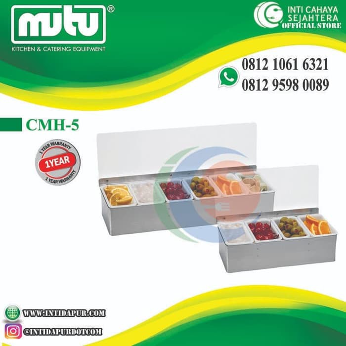 

Mutu CMH5 Tempat Penampung Bumbu Sambal Serbaguna