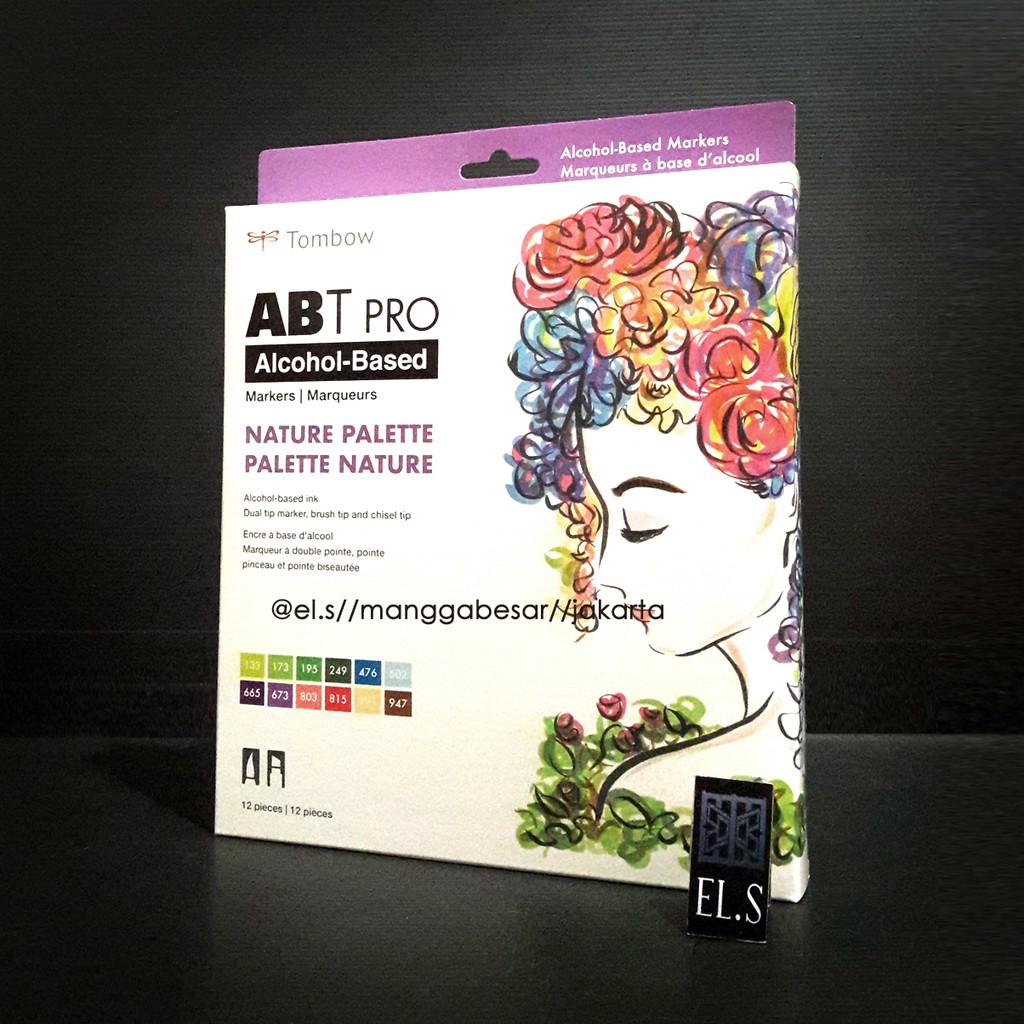 

Tombow ABT PRO Nature Set 12 Warna
