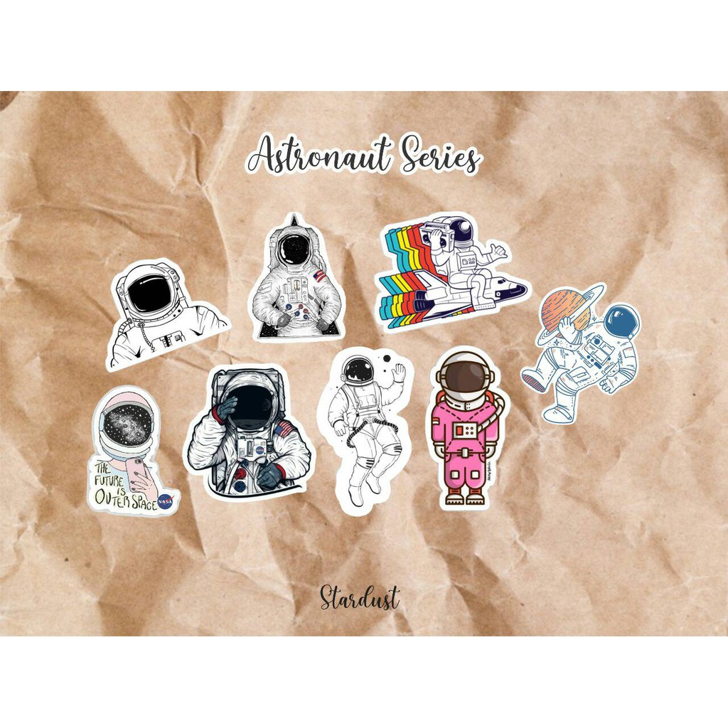 

Sticker Aesthetic Astronautt Lucu Anak & Dewasa