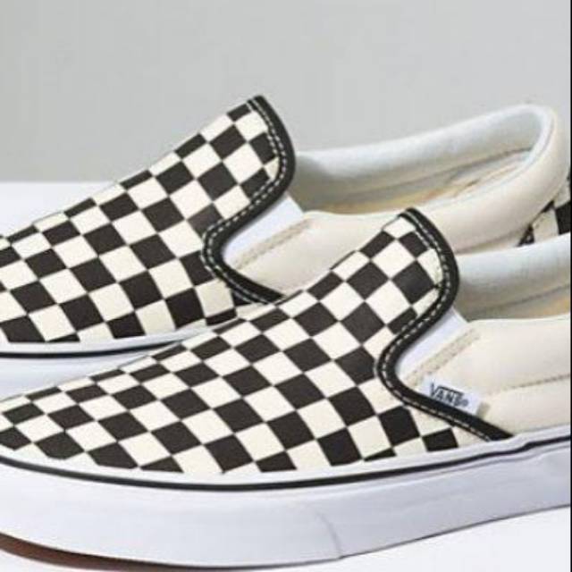 Vans catur baru bahan canvas