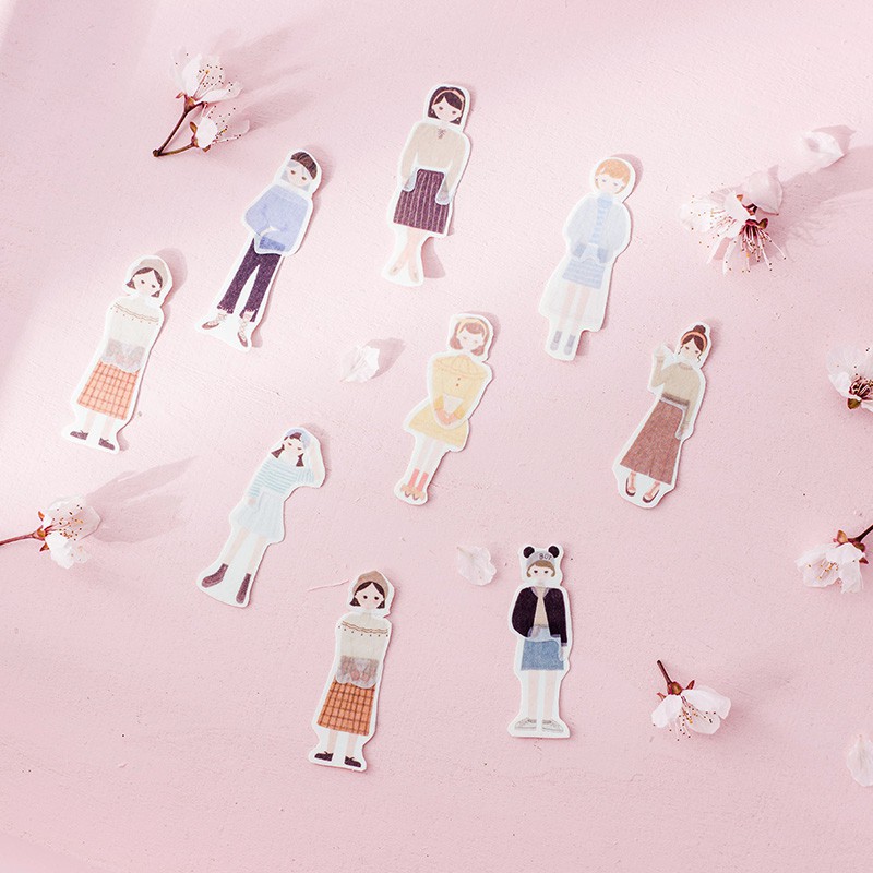 

Dress Up Girl Roll Deco Stickers (Stiker Dekorasi)